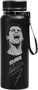 Cristiano Ronaldo Infuser Bottle - Black -  for sale in Egypt from Games2Egypt