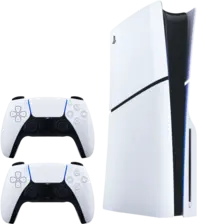 PlayStation 5 Disc Console Slim With Extra Wireless Controller -  for sale in Egypt from Games2Egypt