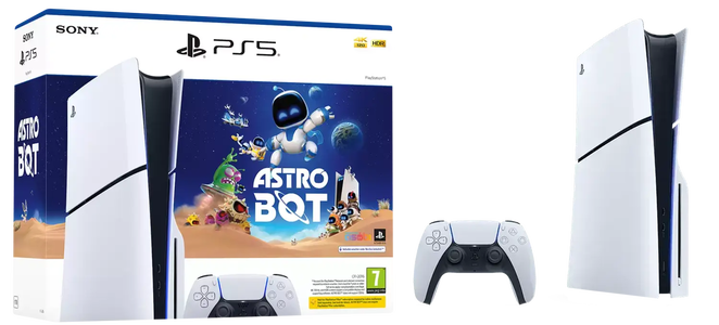 Sony PlayStation 5 Slim Console with ASTRO BOT (Disc Edition) - 1TB -  for sale in Egypt from Games2Egypt