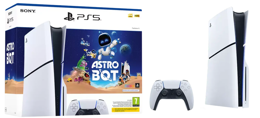 Sony PlayStation 5 Slim Console with ASTRO BOT (Disc Edition) - 1TB