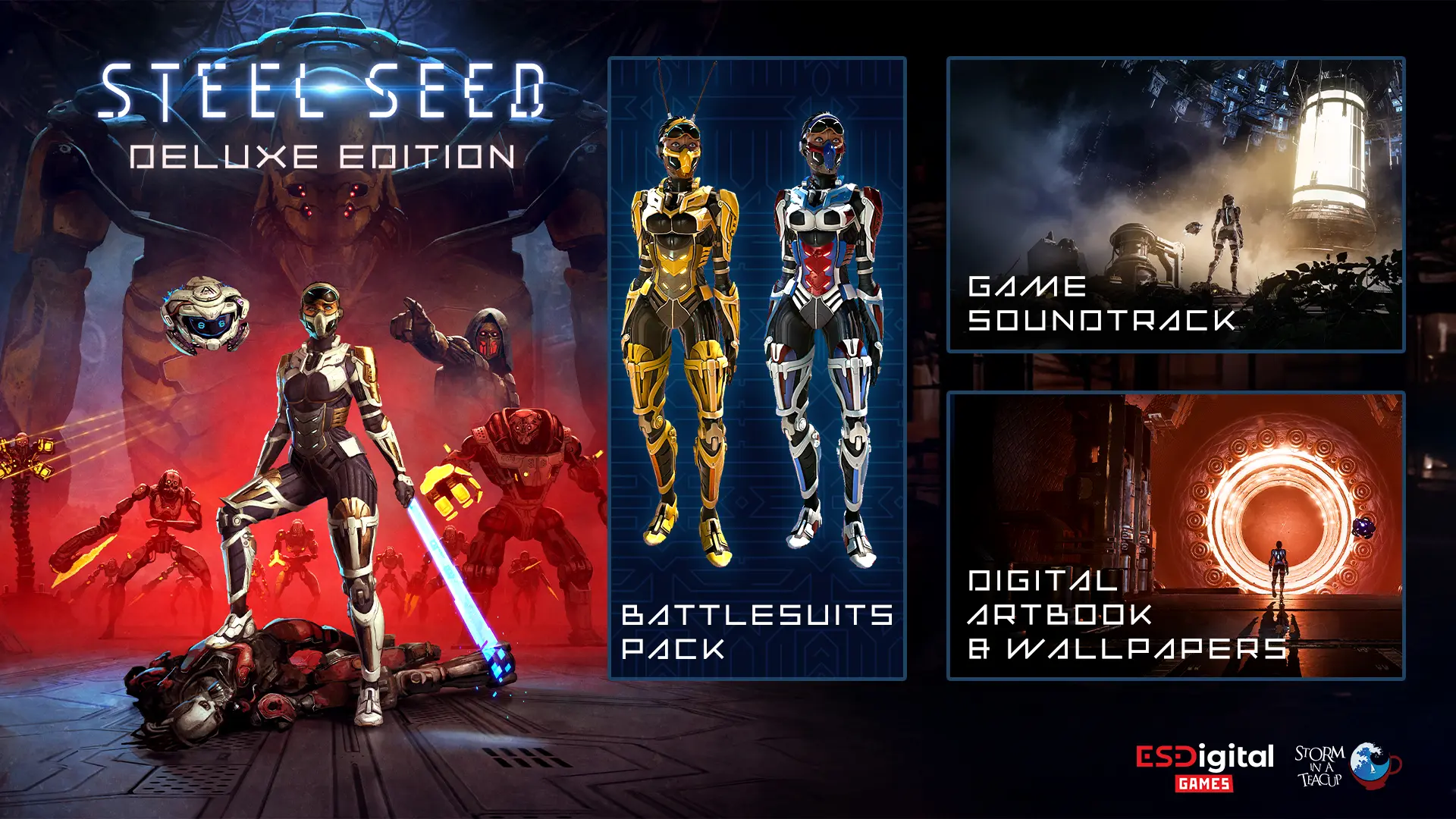 Steel Seed Deluxe Edition  for sale in Egypt from Games2Egypt