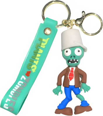 Plants vs. Zombies Buckethead Zombie - Keychain Medal