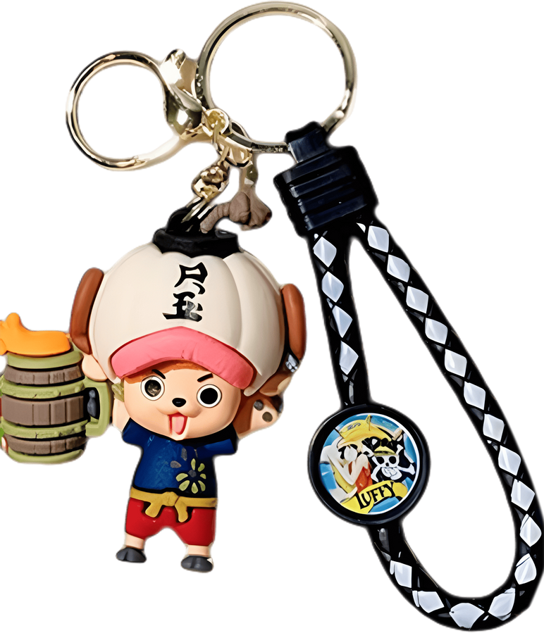 One Piece Luffy Chopper - Keychain Medal	