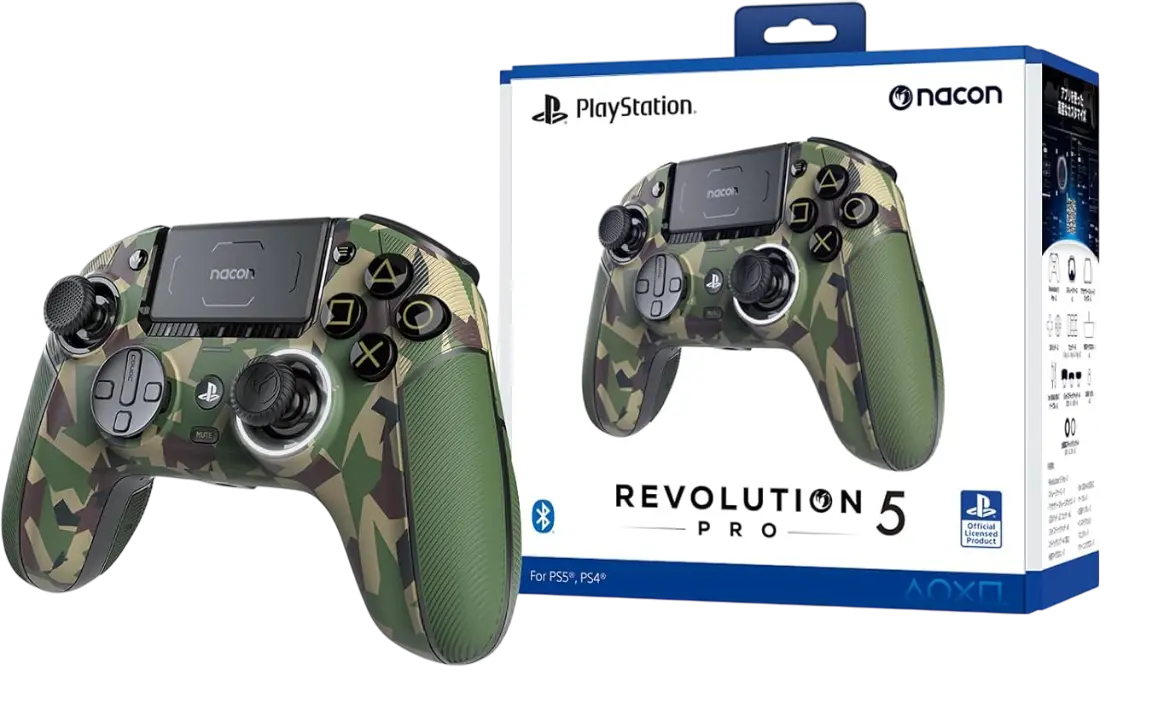 Nacon Revolution 5 PRO Wireless Controller - Camouflage  for sale in Egypt from Games2Egypt