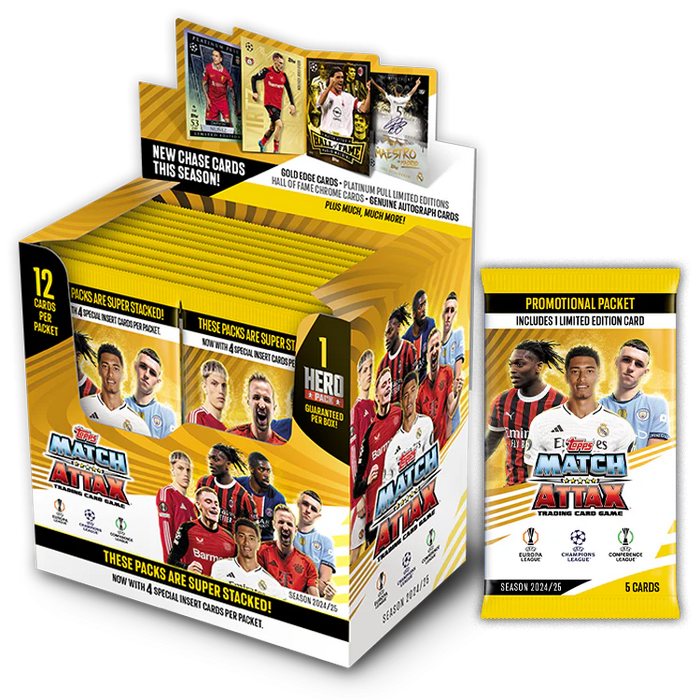 Topps Match Attax 24/25 Trading Card - Random Single Pack  for sale in Egypt from Games2Egypt
