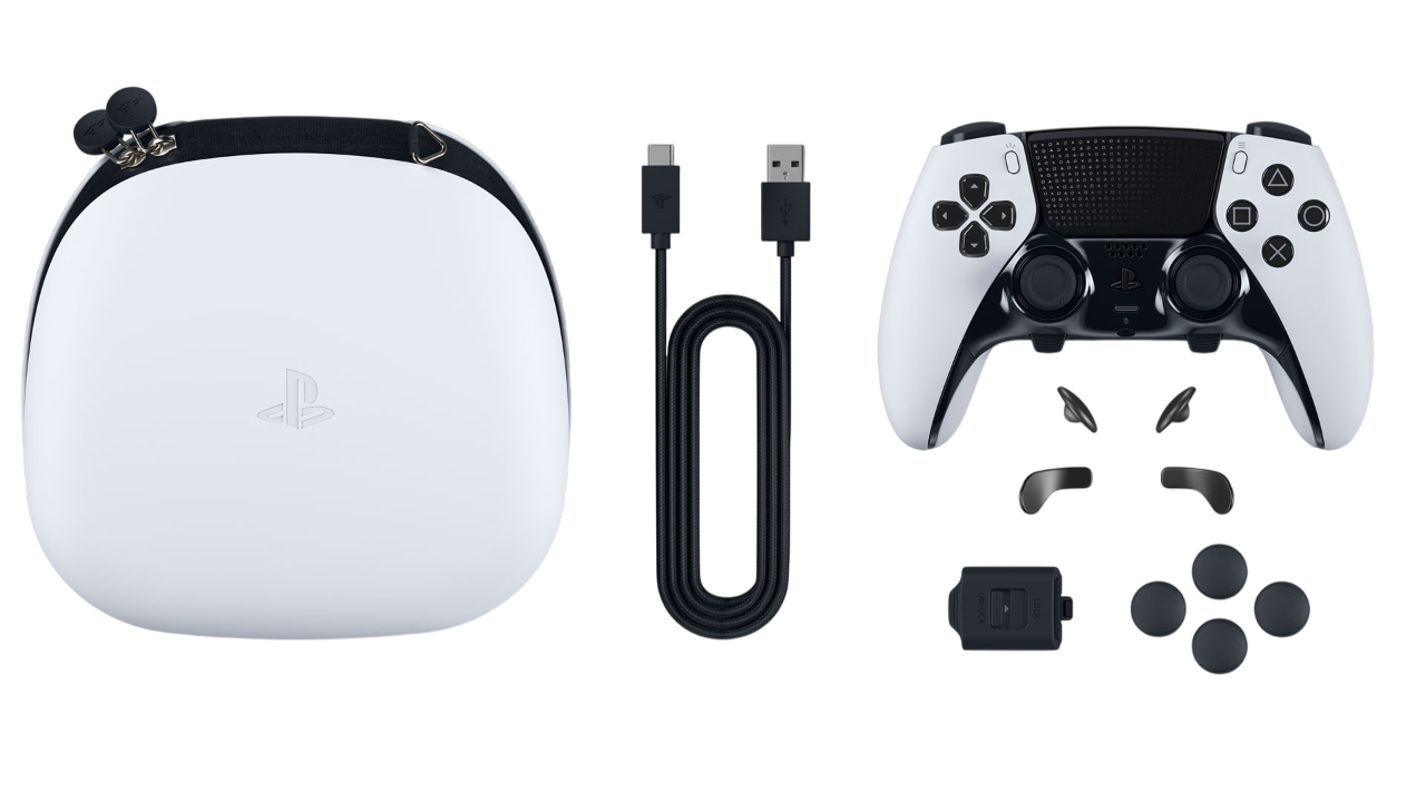 PS5 DualSense Edge Wireless Controller with a Case of Accessories – image 2