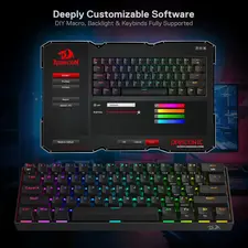 REDRAGON K530 Draconic Pro RGB 60% Gaming Wireless Mechanical Keyboard - Black - Open Sealed  for sale in Egypt from Games2Egypt