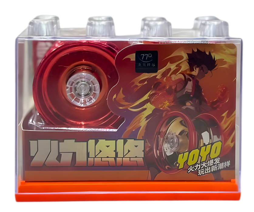 Assorted Metal-Made Shining YoYo Spinner With High Speed - Red  for sale in Egypt from Games2Egypt