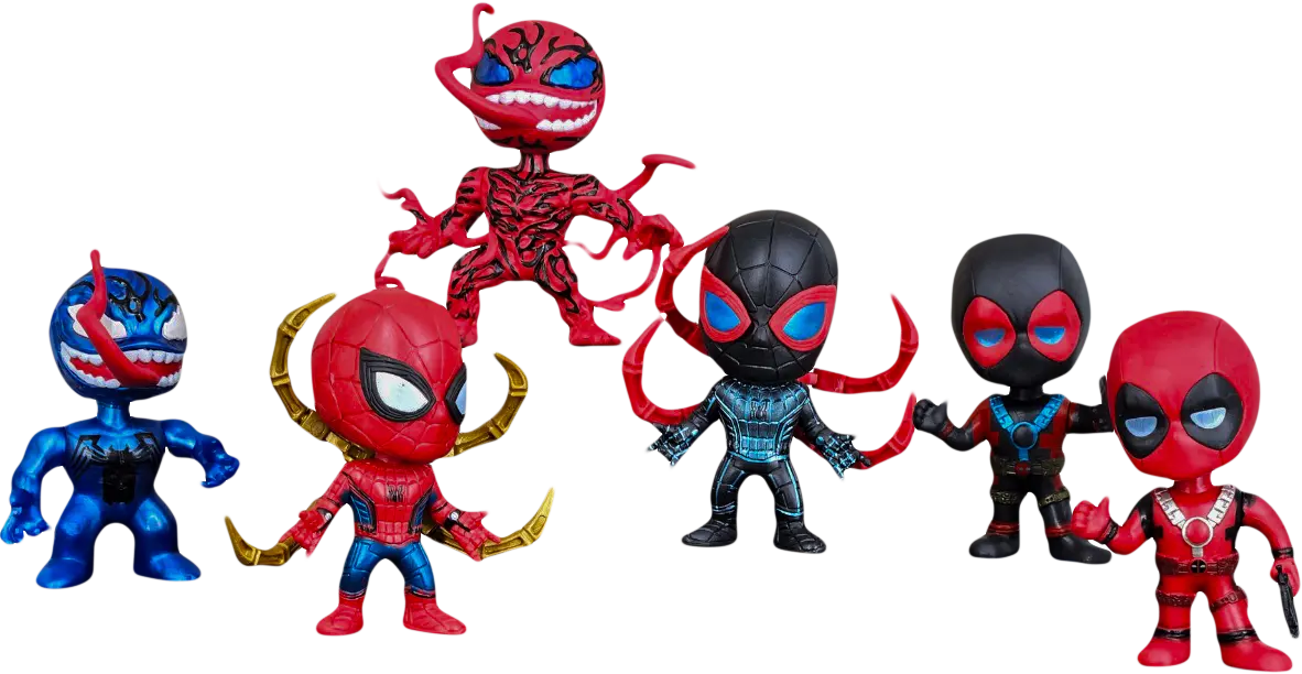 Venom VS Spider Man Mini Figure (6 Character) - Figure  for sale in Egypt from Games2Egypt