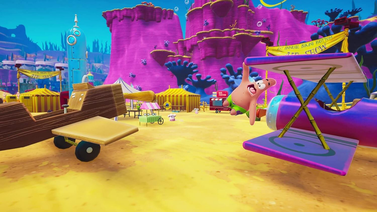 سبونج بوب سكوير بانتس: ذا باتريك ستار جيم - بلايستيشن 4 - مستعمل  للبيع في مصر من خلال Games2Egypt