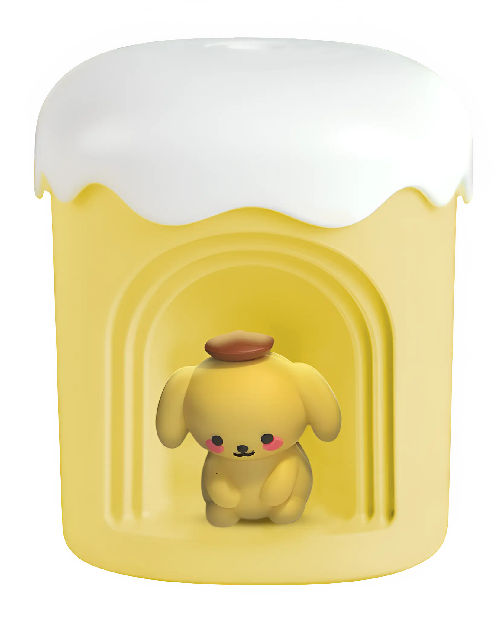 Night Light Humidifier – Yellow (with Random Cute Figurine)  for sale in Egypt from Games2Egypt