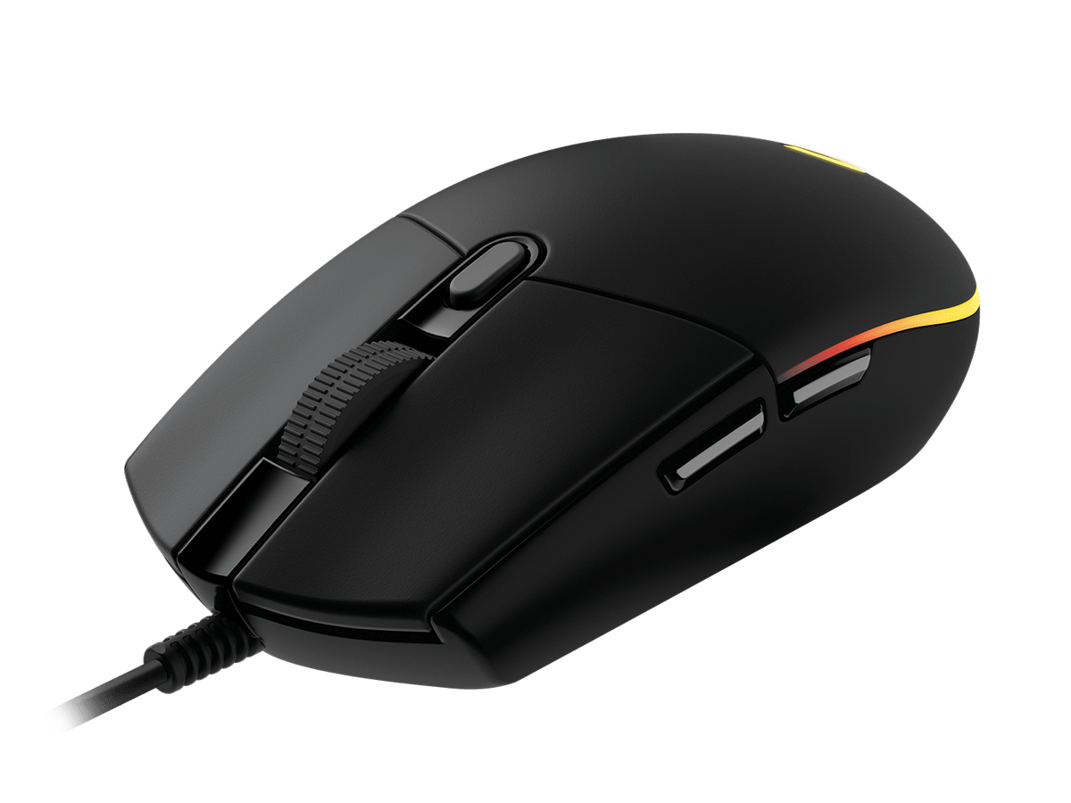 Logitech G203 Lightsync Optical Wired Gaming Mouse RGB - Black – image 4