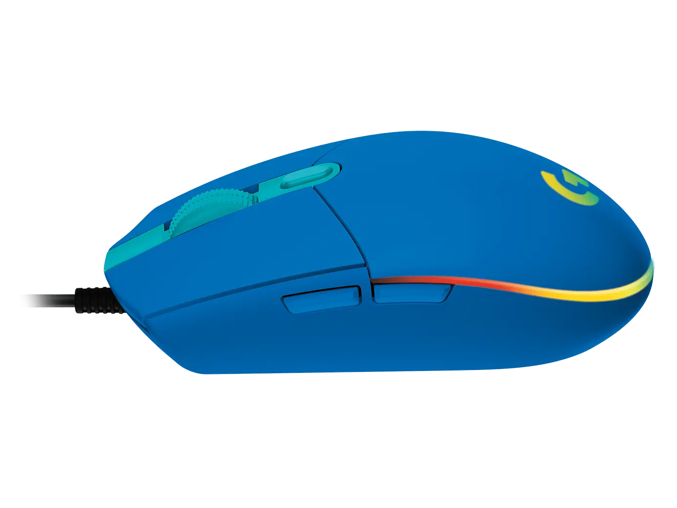 Logitech G203 Lightsync Optical Wired Gaming Mouse RGB - Blue  for sale in Egypt from Games2Egypt