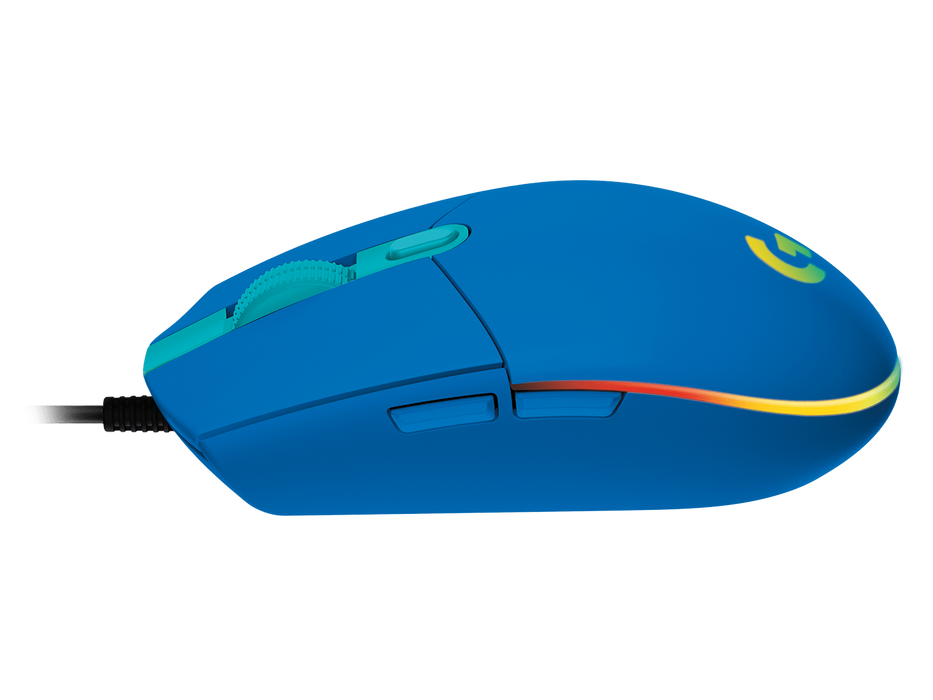 Logitech G203 Lightsync Optical Wired Gaming Mouse RGB - Blue  for sale in Egypt from Games2Egypt