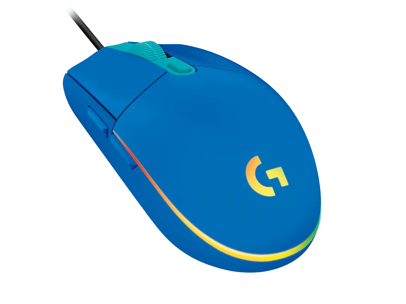 Logitech G203 Lightsync Optical Wired Gaming Mouse RGB - Blue  for sale in Egypt from Games2Egypt
