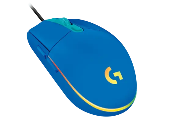 Logitech G203 Lightsync Optical Wired Gaming Mouse RGB - Blue