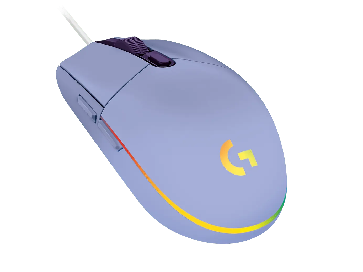 Logitech G203 Lightsync Optical Wired Gaming Mouse RGB - Purple (Lilac) - Open sealed   for sale in Egypt from Games2Egypt