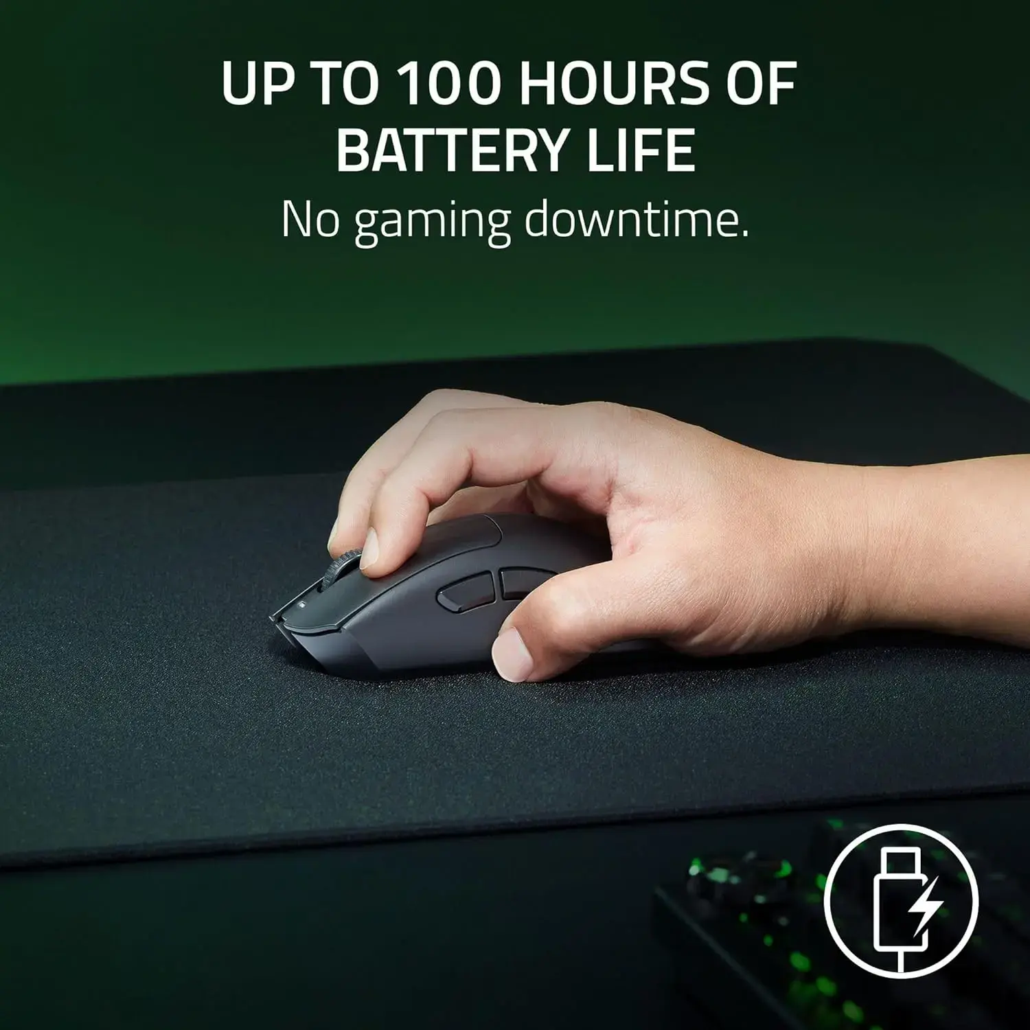Razer DeathAdder V3 HyperSpeed  Wireless Gaming Mouse - Black  for sale in Egypt from Games2Egypt