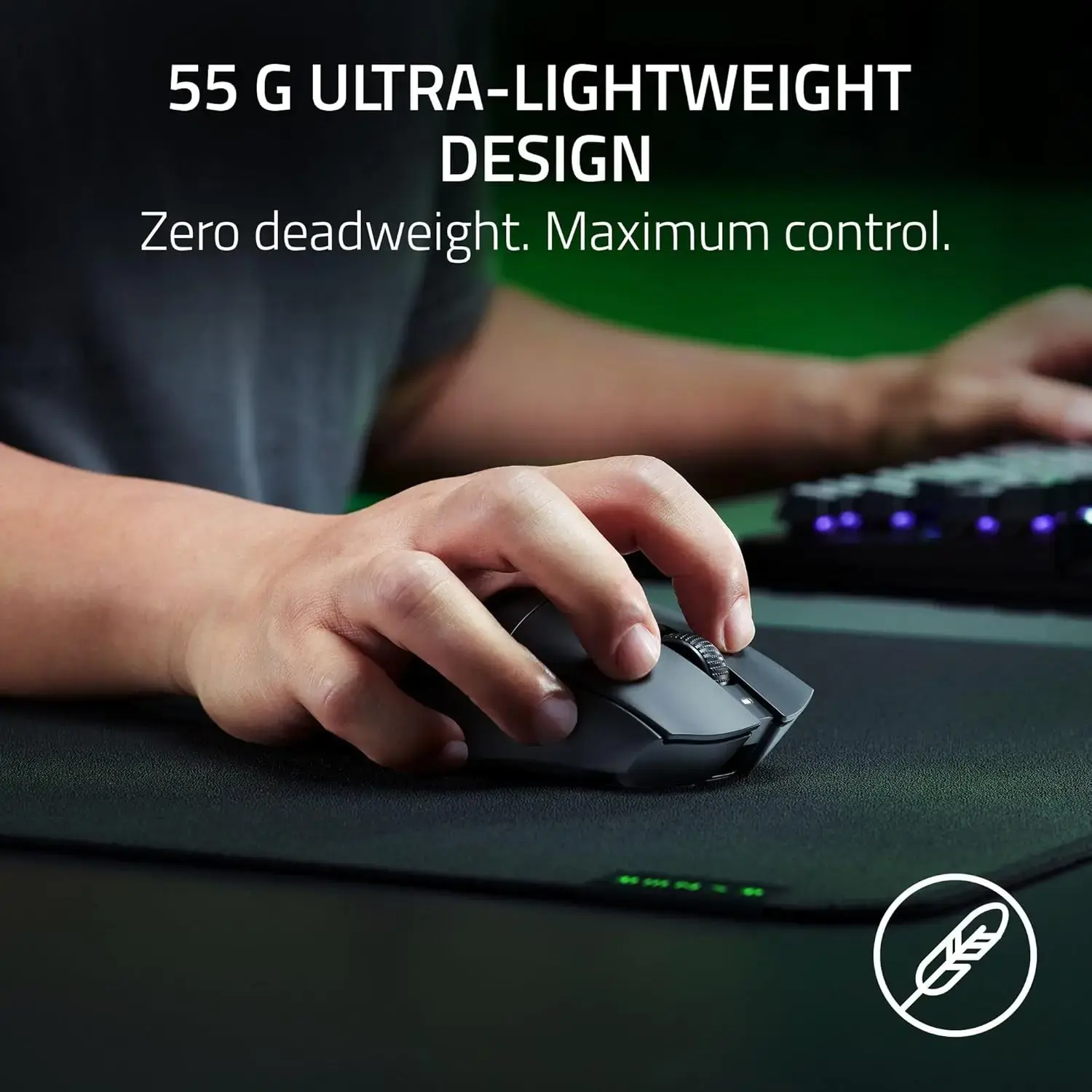 Razer DeathAdder V3 HyperSpeed  Wireless Gaming Mouse - Black  for sale in Egypt from Games2Egypt