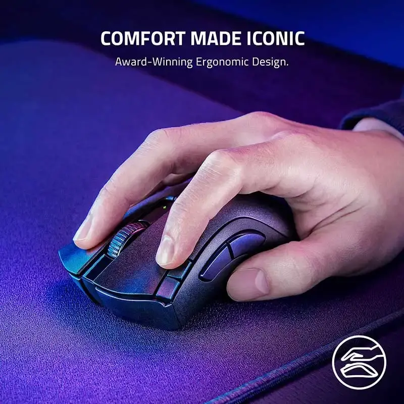 Razer DeathAdder V2 X HyperSpeed Wireless Gaming Mouse  for sale in Egypt from Games2Egypt