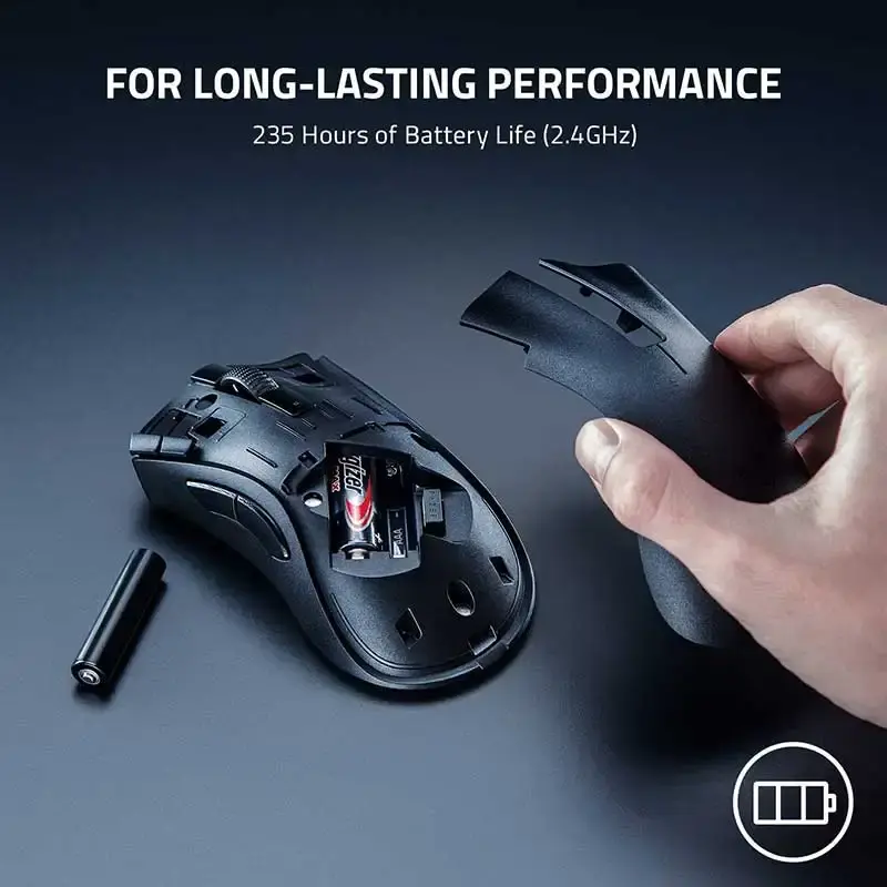 Razer DeathAdder V2 X HyperSpeed Wireless Gaming Mouse  for sale in Egypt from Games2Egypt