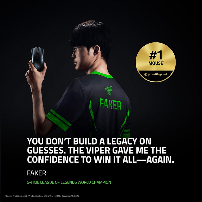 RAZER Viper V3 Pro wireless Gaming Mouse - Black   for sale in Egypt from Games2Egypt