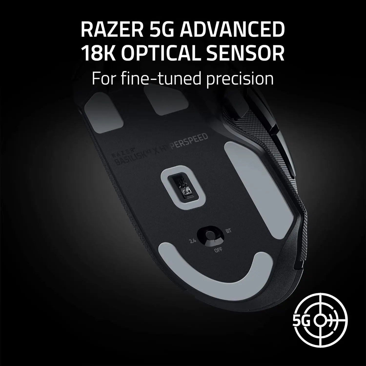 Razer Basilisk V3 X HyperSpeed - Wireless Gaming Mouse  for sale in Egypt from Games2Egypt