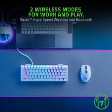 RAZER Orochi V2 Wireless Bluetooth Gaming Mouse - White   for sale in Egypt from Games2Egypt