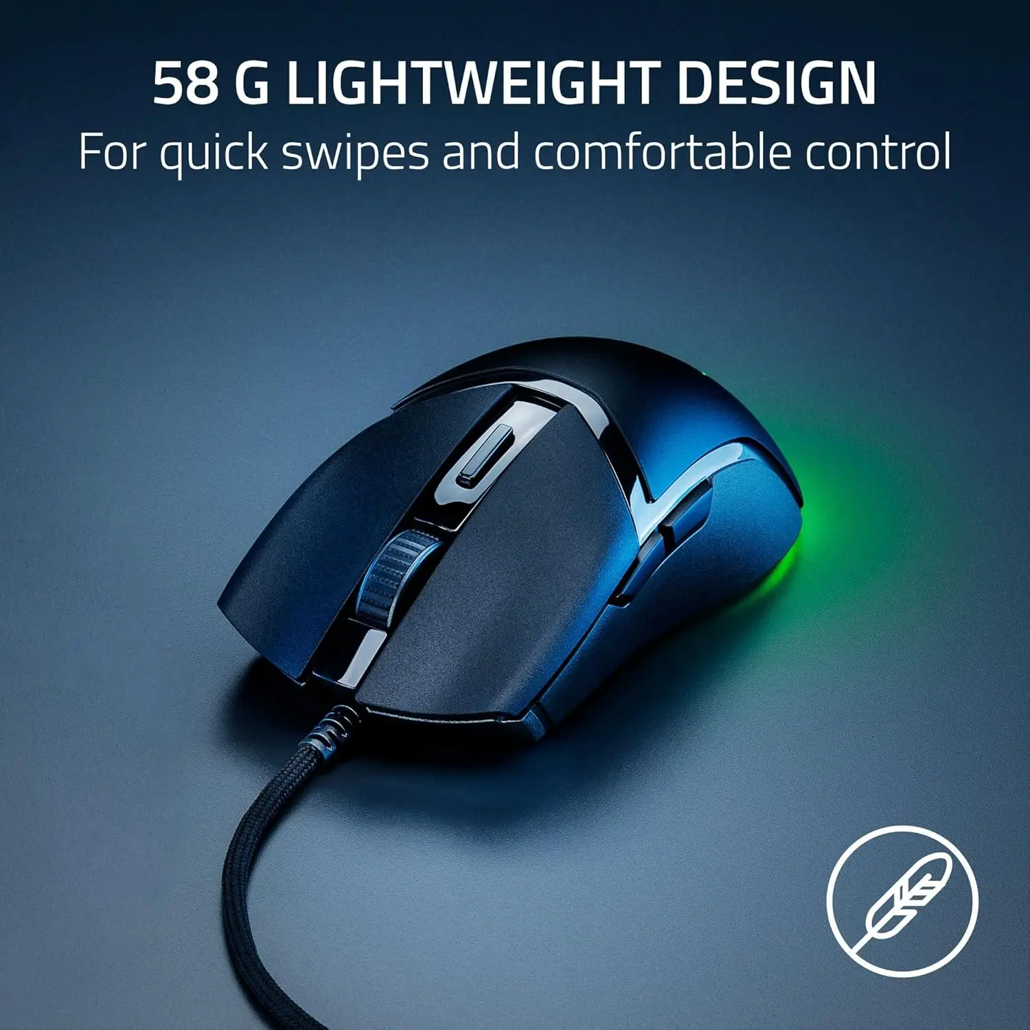 Razer Cobra Lightweight Chroma RGB Wired Gaming Mouse  for sale in Egypt from Games2Egypt