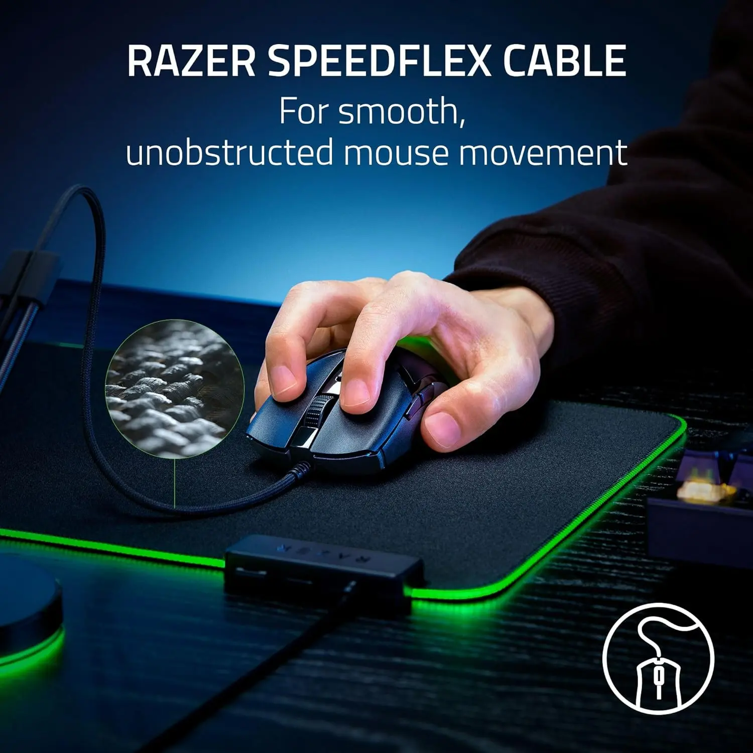 Razer Cobra Lightweight Chroma RGB Wired Gaming Mouse  for sale in Egypt from Games2Egypt