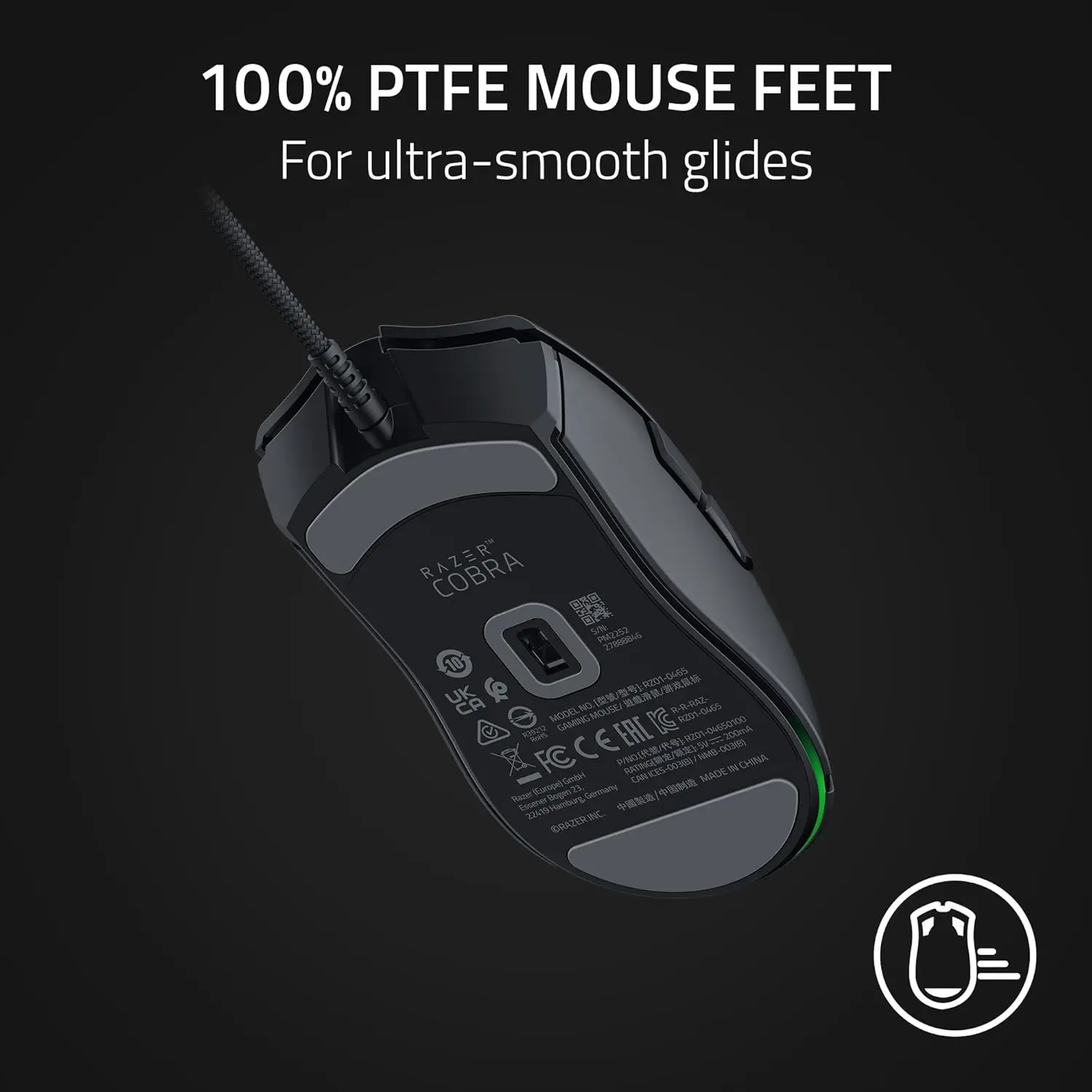 Razer Cobra Lightweight Chroma RGB Wired Gaming Mouse  for sale in Egypt from Games2Egypt