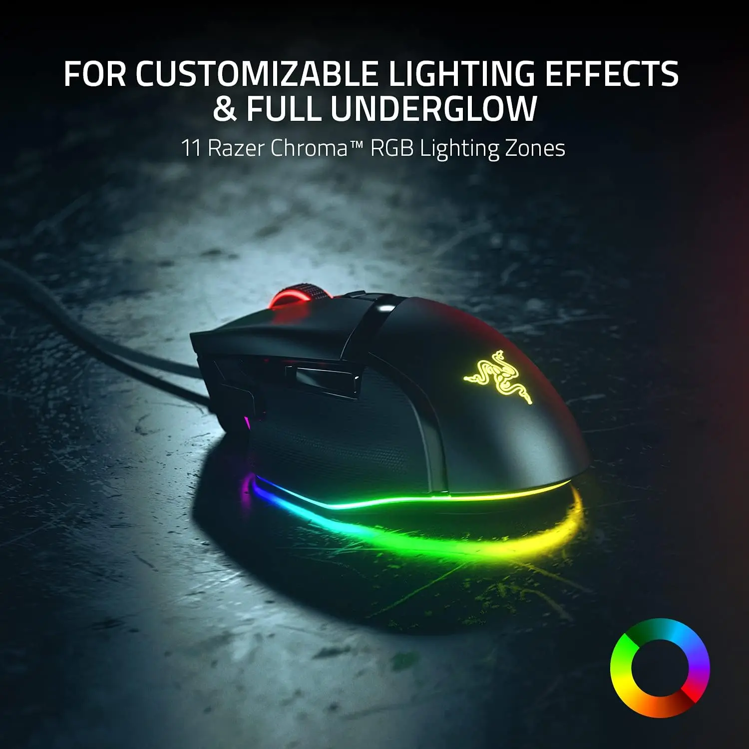 Razer Basilisk V3 - Wired RGB Gaming Mouse  for sale in Egypt from Games2Egypt