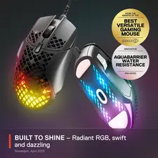 SteelSeries AEROX 5 Super-fast RGB Ultra-lightweight Wired Gaming Mouse  for sale in Egypt from Games2Egypt