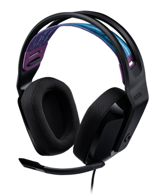 Logitech G335 Wired Gaming Headset - Black