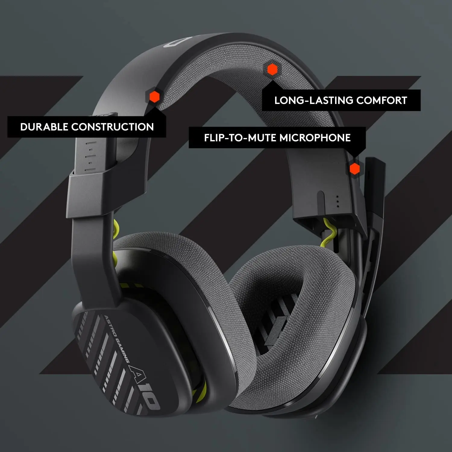 Logitech ASTRO A10 Gen2 Salvage Gaming Headset for PlayStation and PC - Black  for sale in Egypt from Games2Egypt
