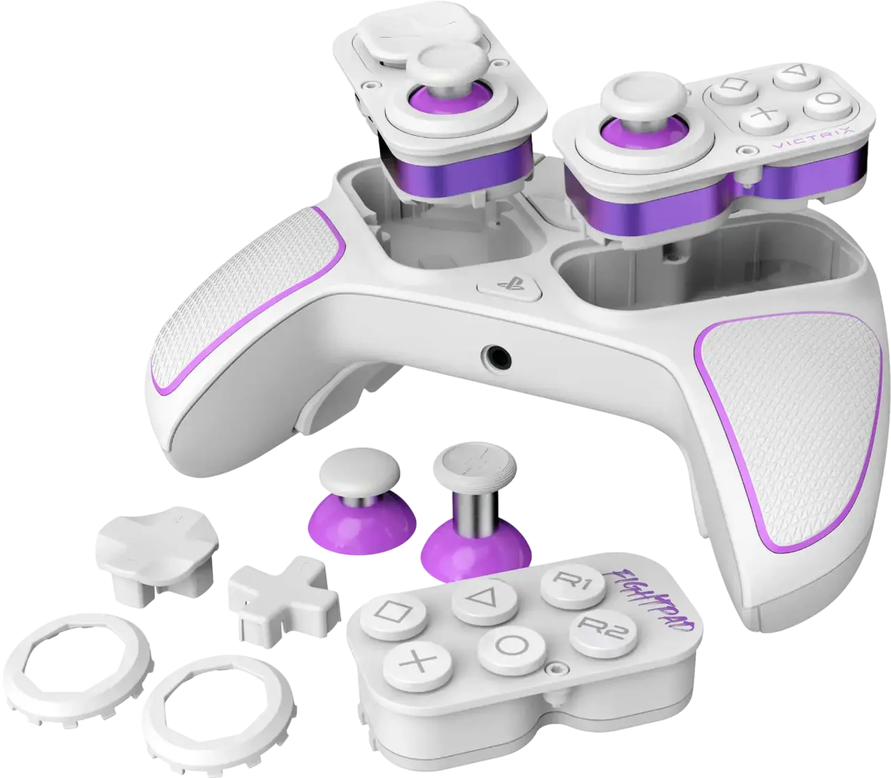 Victrix ProCon BFG Wireless Controller for PlayStation and PC - White  for sale in Egypt from Games2Egypt