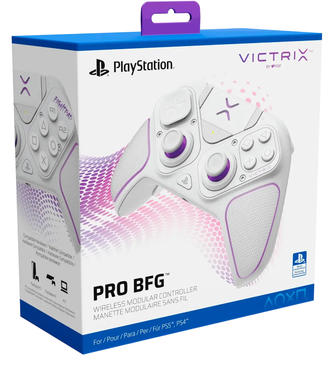 Victrix ProCon BFG Wireless Controller for PlayStation and PC - White  for sale in Egypt from Games2Egypt