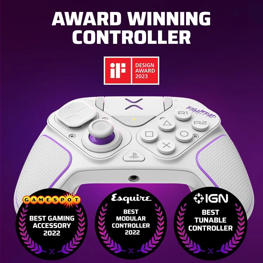Victrix ProCon BFG Wireless Controller for PlayStation and PC - White  for sale in Egypt from Games2Egypt