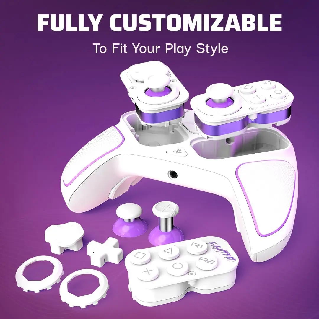 Victrix ProCon BFG Wireless Controller for PlayStation and PC - White  for sale in Egypt from Games2Egypt