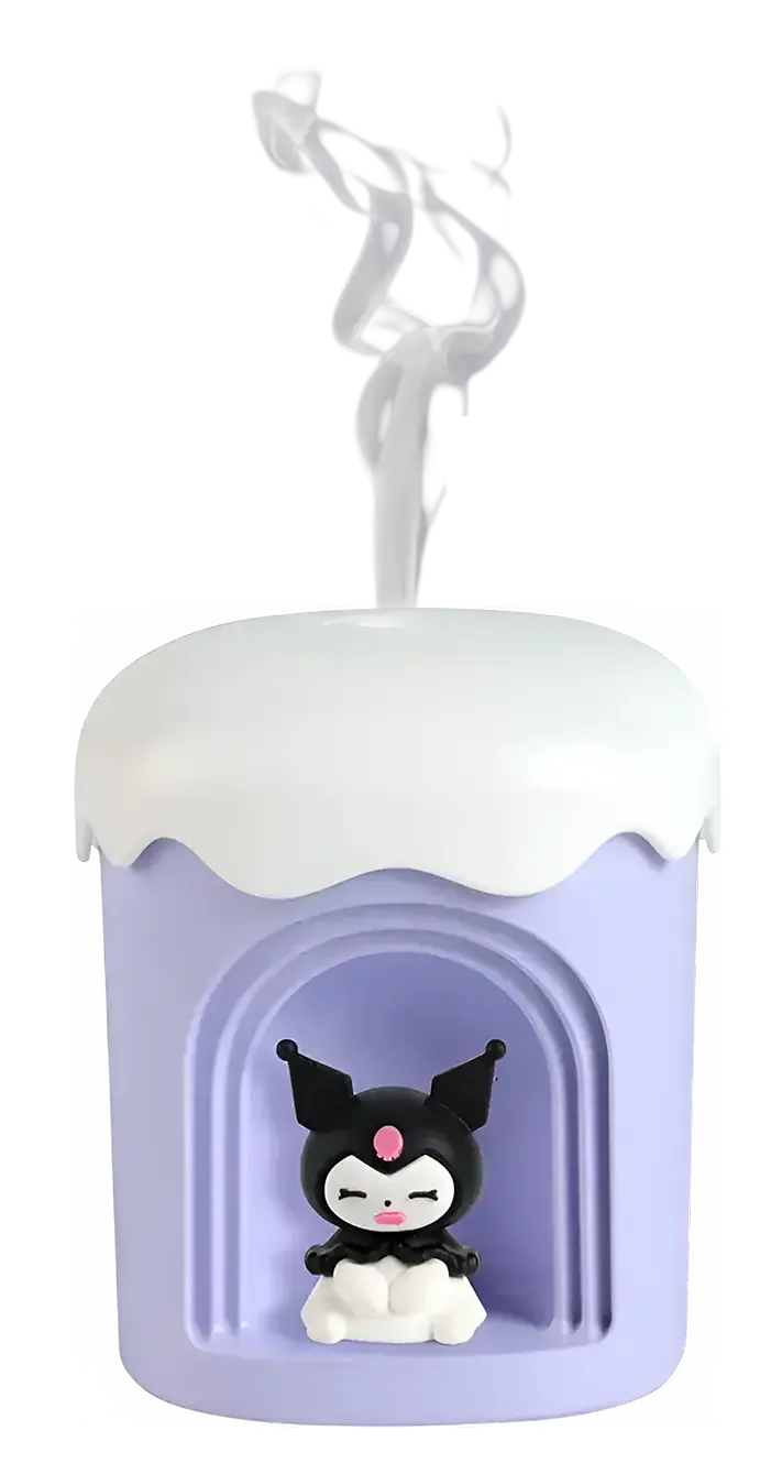 Night Light Humidifier – Purple (with Random Cute Figurine)  for sale in Egypt from Games2Egypt