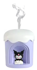 Night Light Humidifier – Purple (with Random Cute Figurine)