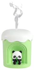Night Light Humidifier – Green (with Random Cute Figurine)