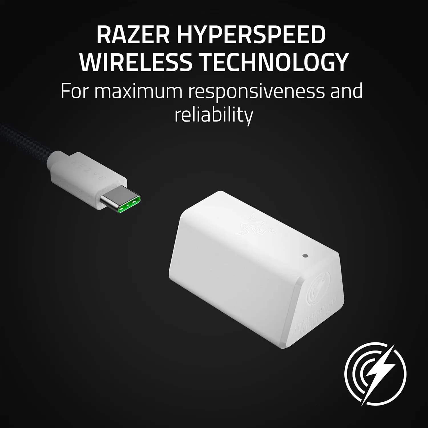 Razer BlackShark V2 HyperSpeed Wireless Headset - White  for sale in Egypt from Games2Egypt