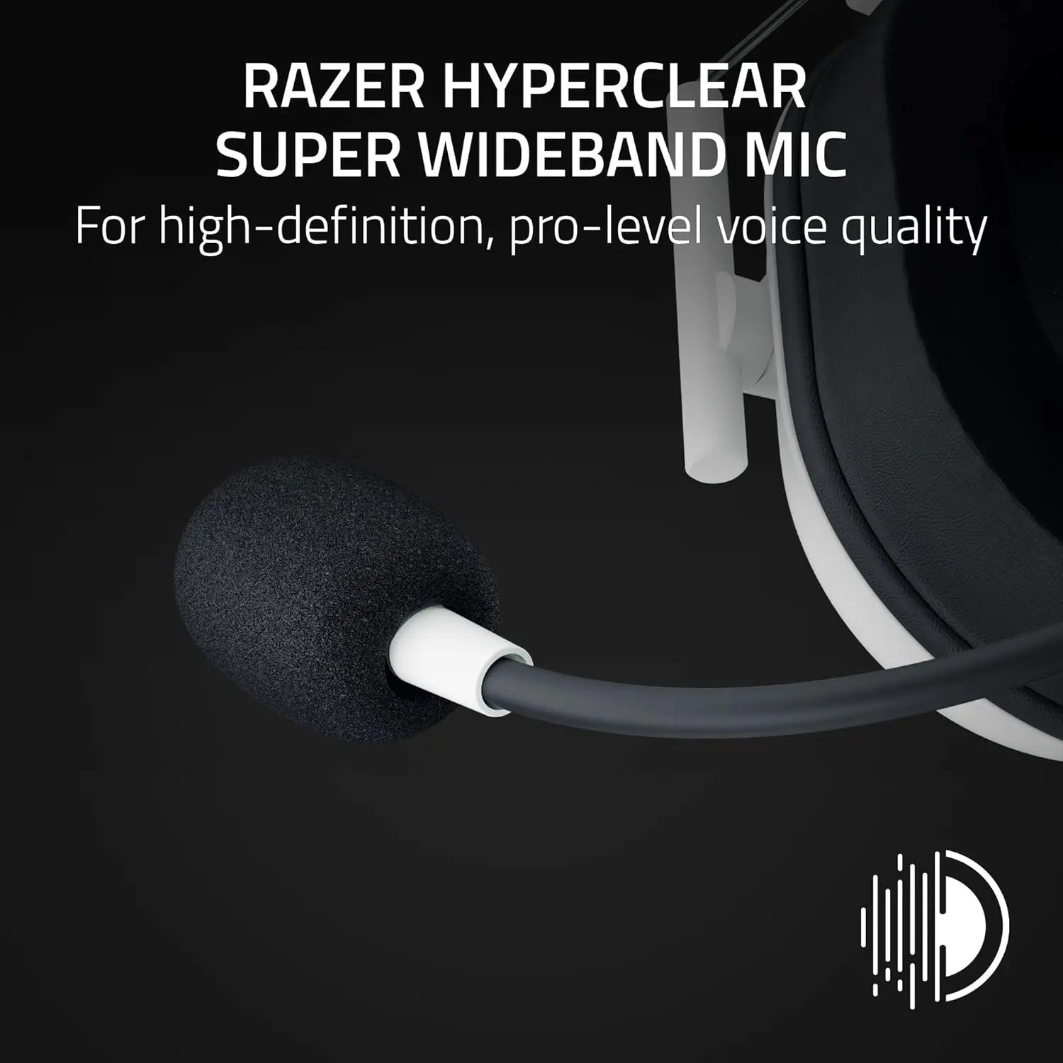 Razer BlackShark V2 HyperSpeed Wireless Headset - White  for sale in Egypt from Games2Egypt