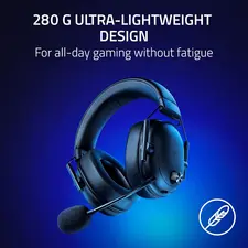 Razer BlackShark V2 HyperSpeed Wireless Headset - Black   for sale in Egypt from Games2Egypt
