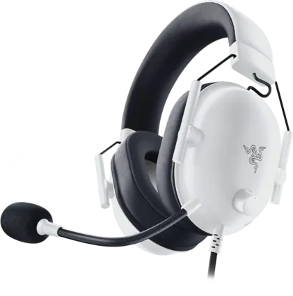 Razer BlackShark V2 X Wired Gaming Headset - White