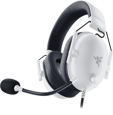 Razer BlackShark V2 X Wired Gaming Headset - White