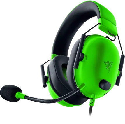 Razer BlackShark V2 X Wired Gaming Headset - Green