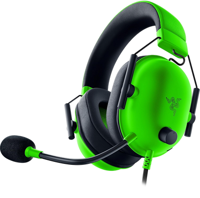 Razer BlackShark V2 X Wired Gaming Headset - Green
