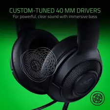 Razer Kraken X Lite Wired Gaming Headset - Black  for sale in Egypt from Games2Egypt